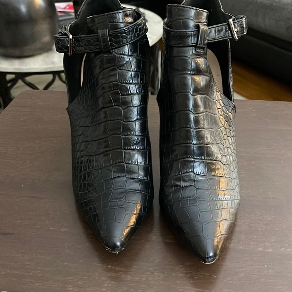 Black booties